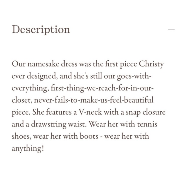 Christy Dawn The Dawn Dress Womens Size XS Mustard Sustainable Organic Cotton - Picture 14 of 14